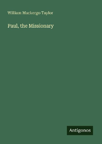 Paul, the Missionary