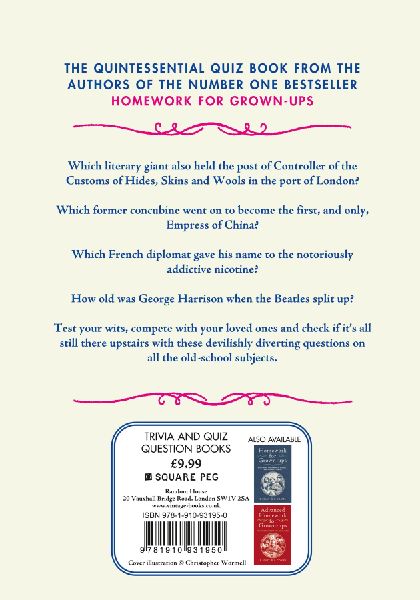 Homework for Grown-Ups Quiz Book