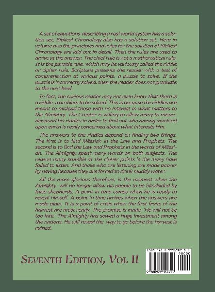 The Scroll of Biblical Chronology and Ancient Near Eastern History, Vol. II