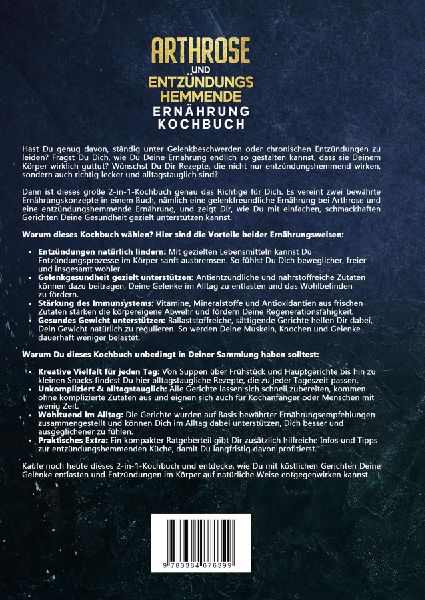 Arthrose und Entzündungshemmende Ernährung Kochbuch
