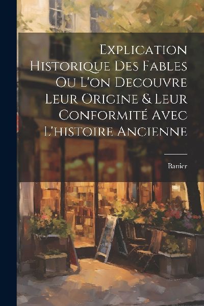 Explication Historique Des Fables Ou L'on Decouvre Leur O...