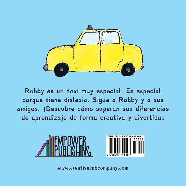 Robby, el taxi disléxico y su aventura al aeropuerto