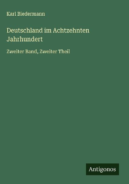 Deutschland im Achtzehnten Jahrhundert