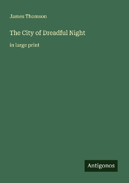 The City of Dreadful Night
