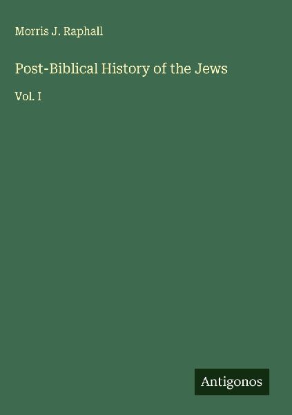 Post-Biblical History of the Jews