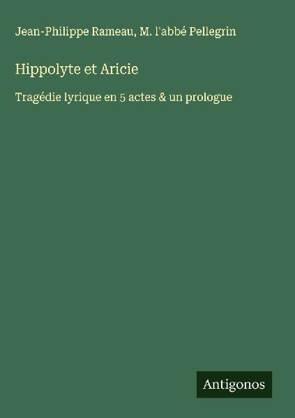 Hippolyte et Aricie