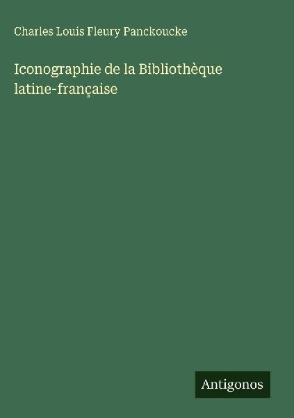 Iconographie de la Bibliothèque latine-française