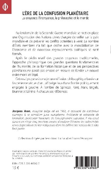 L'ère de la confusion planétaire