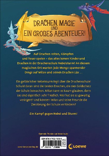Drachenschule Nebelsturm (Band 4) - Die Wächter des Drachengoldes