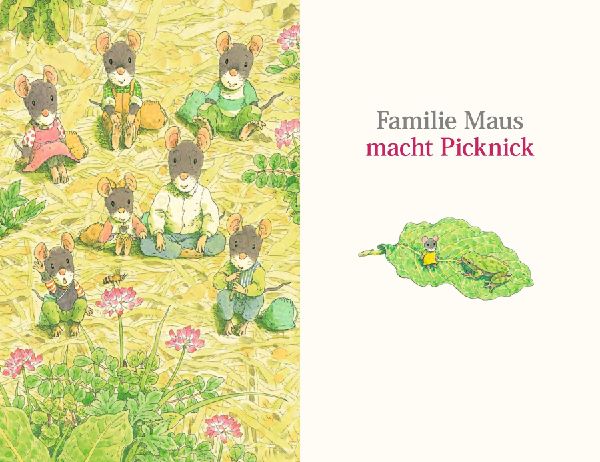 Familie Maus feiert die Jahreszeiten