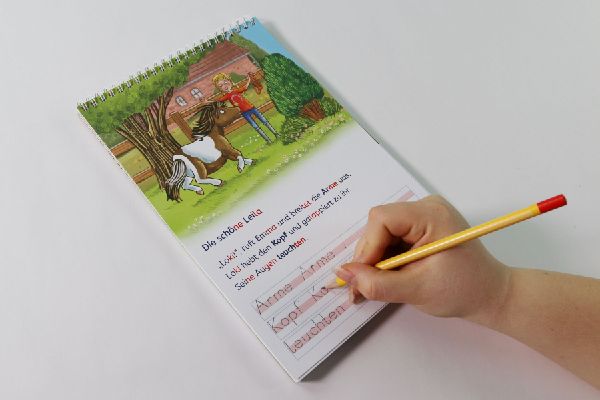 Leselöwen - Lesen und schreiben lernen mit Spurrillen - Eine ponystarke Freundschaft