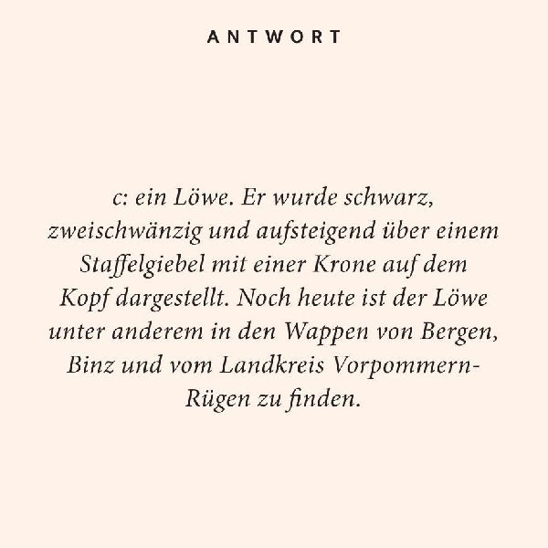 Rügen-Quiz