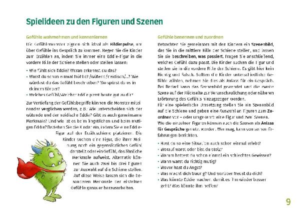 Eddie. Gefühle wahrnehmen, erkennen und benennen. Erzählschienen-Figurenset