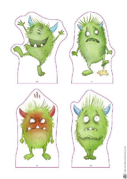 Eddie. Gefühle wahrnehmen, erkennen und benennen. Erzählschienen-Figurenset