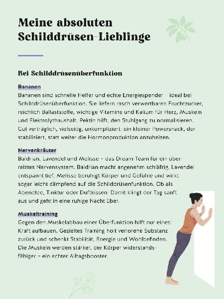 Meine Gesundheitsretter aus der Natur für eine starke Schilddrüse