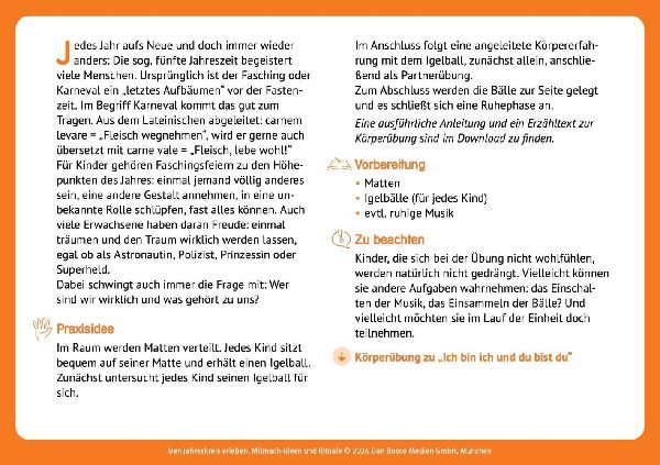 Den Jahreskreis erleben. 30 Mitmach-Ideen und Rituale