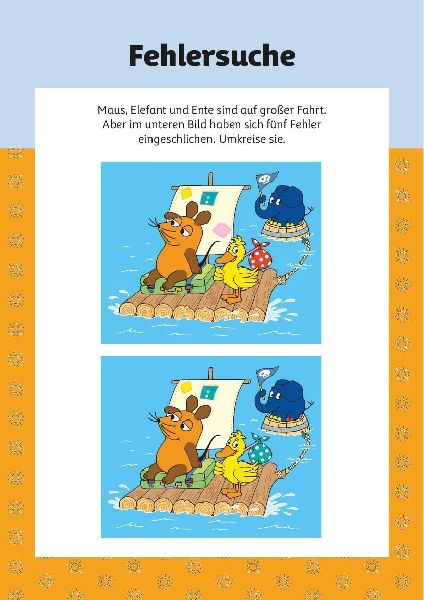 Bunte Rätsel mit der Maus