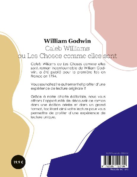 Caleb Williams ou Les Choses comme elles sont (grand format)