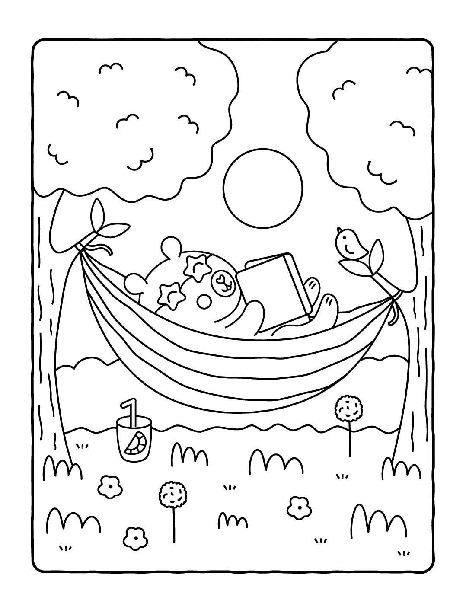 Cozy Friends: Wohlfühl-Malblock Cozy Coloring | Ausmalen und entspannen