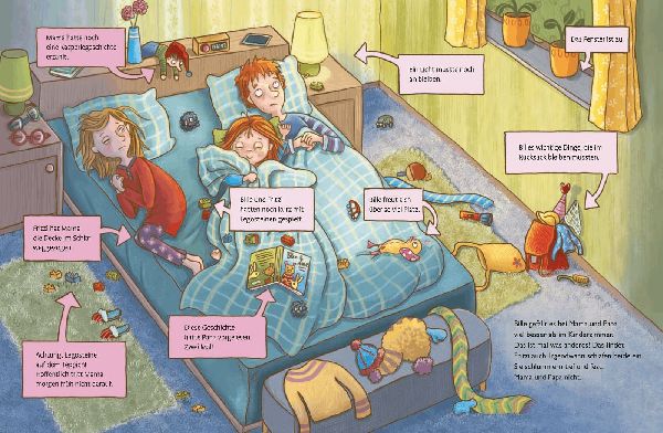 Fritzi und Bille - Bloß nicht allein ins Bett