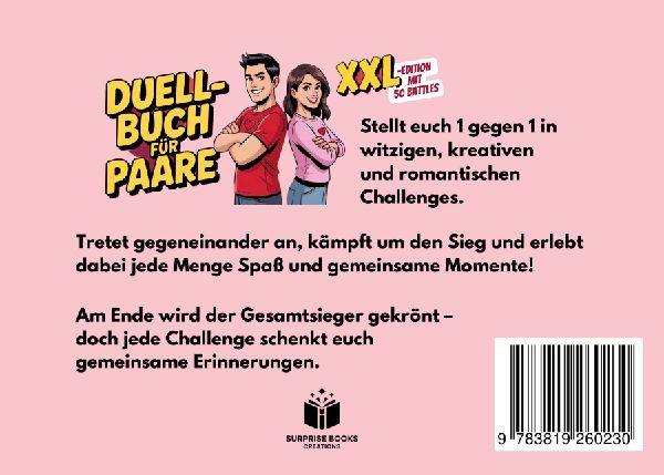 Das Duell-Buch für Paare - XXL Edition mit 50 Battles