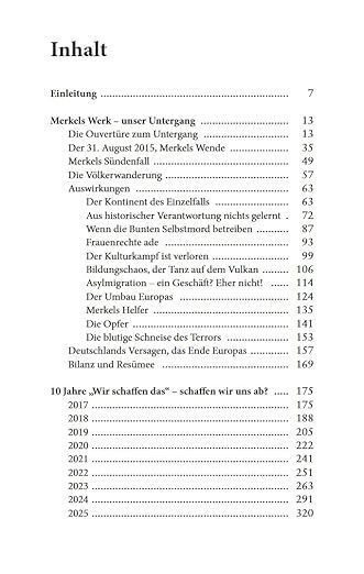 Merkels Werk - Unser Untergang