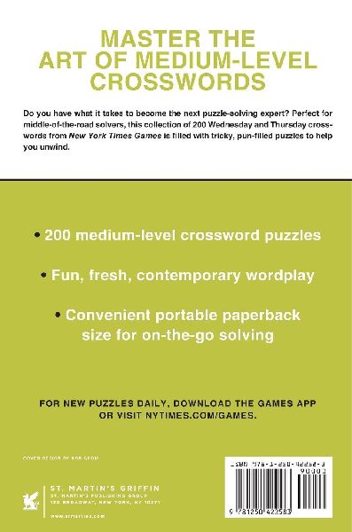 New York Times Games Strictly Medium Crossword Puzzles Volume 4