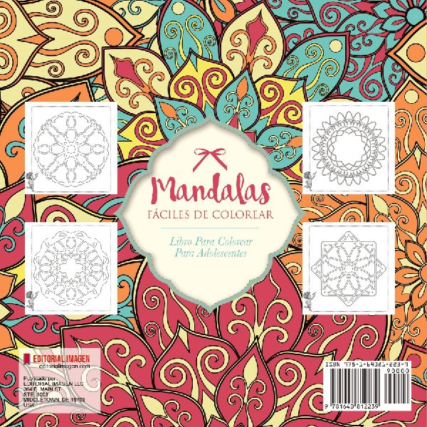 Mandalas Fáciles De Colorear