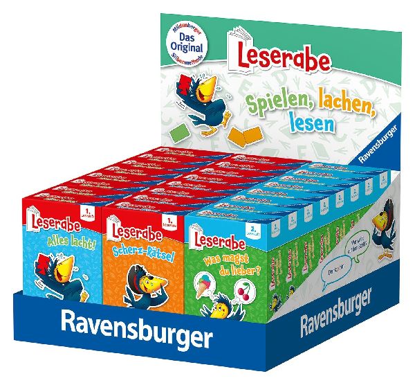 Verkaufskassette Leserabe Kartenspiele VE 24