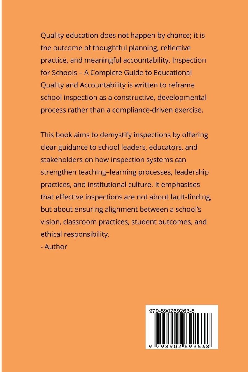Inspection for Schools - A Complete Guide to Educational Quality and Accountability