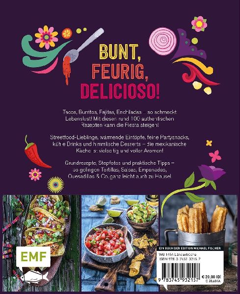 Fiesta - Das Mexiko-Kochbuch - mit edler Ausstattung und Farbschnitt