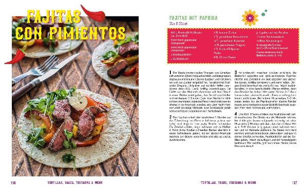 Fiesta - Das Mexiko-Kochbuch - mit edler Ausstattung und Farbschnitt