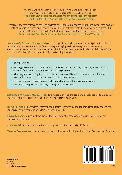 Sustainability in Events Management