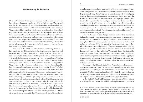 Zeitschrift für kritische Theorie / Zeitschrift für kritische Theorie, Heft 60/61 (2025)
