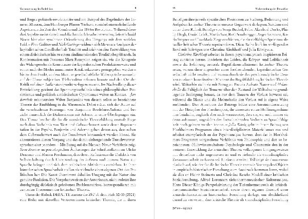 Zeitschrift für kritische Theorie / Zeitschrift für kritische Theorie, Heft 60/61 (2025)