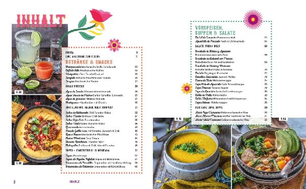 Fiesta - Das Mexiko-Kochbuch - mit edler Ausstattung und Farbschnitt