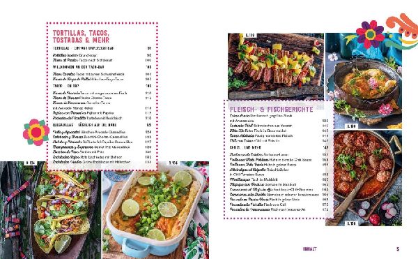 Fiesta - Das Mexiko-Kochbuch - mit edler Ausstattung und Farbschnitt