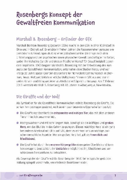 40 Vorlesegeschichten zur Giraffensprache, ab 6 Jahre