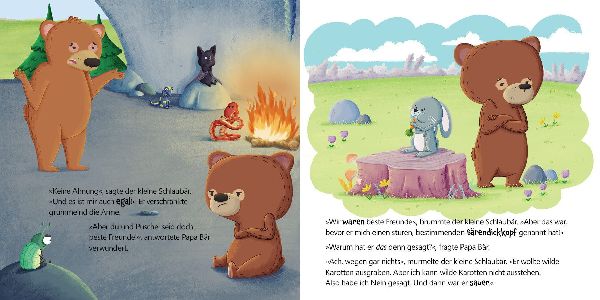 Der kleine Schlaubär vergibt seinem Freund