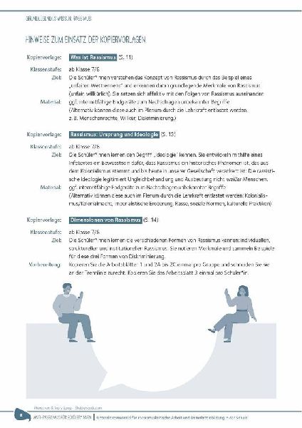 Anti-Rassismus für Schüler*innen