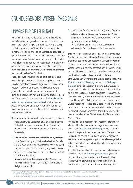 Anti-Rassismus für Schüler*innen