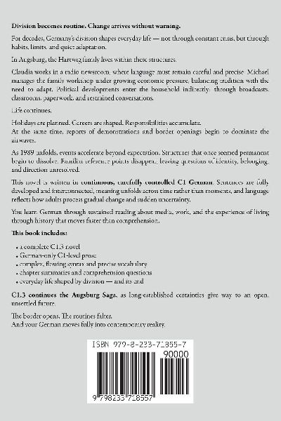 Learn German with the Augsburg Saga - C1.3 Interlinear German-English Reader