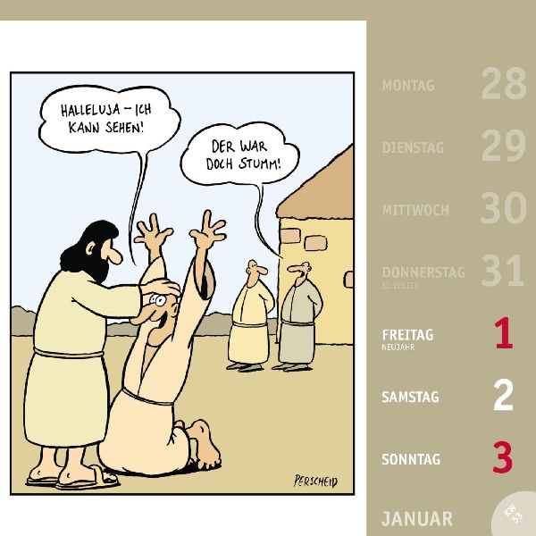 Perscheid Postkartenkalender 2027