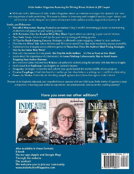 Indie Author Magazine Featuring Mal and Jill Cooper