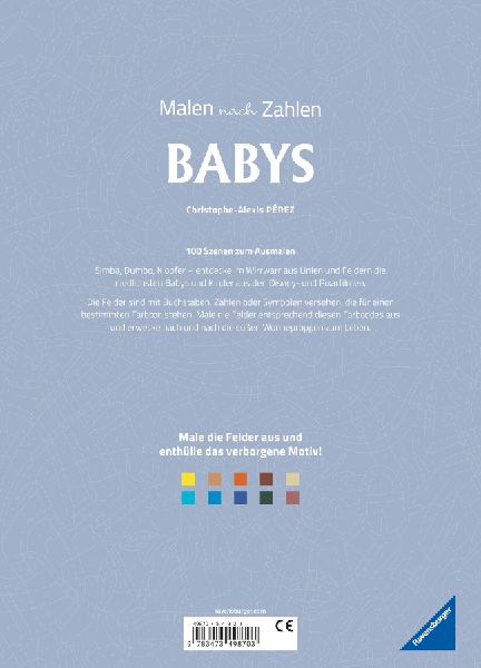 Disney Malen nach Zahlen: Babys