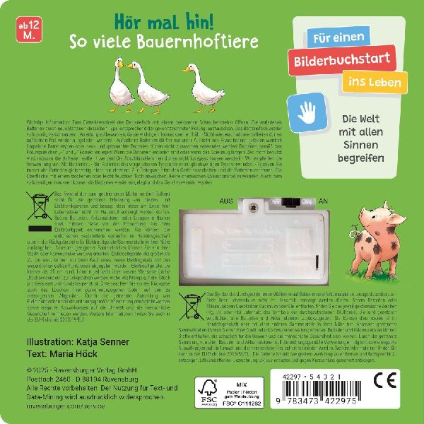 Hör mal hin - Wer kräht hier? Auf dem Bauernhof