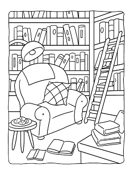Comfy Life: Wohlfühl-Malbuch - Cozy Coloring | Ausmalen und entspannen