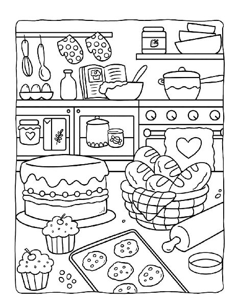 Comfy Life: Wohlfühl-Malbuch - Cozy Coloring | Ausmalen und entspannen