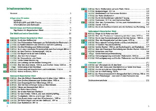 ROTHER Wanderführer Bayerischer Wald. 54 Touren um Cham, Bodenmais, Zwiesel, Freyung und Passau - mit Nationalpark Bayerischer Wald