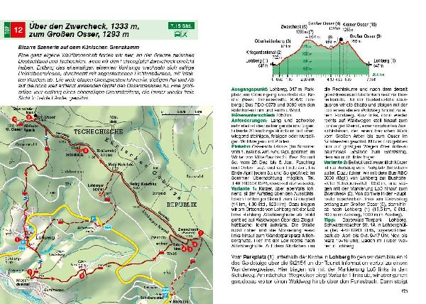 ROTHER Wanderführer Bayerischer Wald. 54 Touren um Cham, Bodenmais, Zwiesel, Freyung und Passau - mit Nationalpark Bayerischer Wald